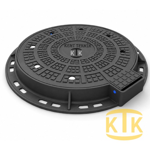 Döküm Rögar Kapağı Takımı Ø600 mm 100° (DKT.600-D3)