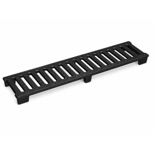 Döküm Yağmur Suyu Izgarası 200x500x20 mm C250 | DI-2020-C - Kent Kompozit Döküm Yağmur Suyu Izgarası