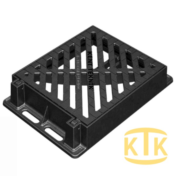 Döküm Yağmur Suyu Izgara Takımı 450x525 mm D400 | DIT-5070-D