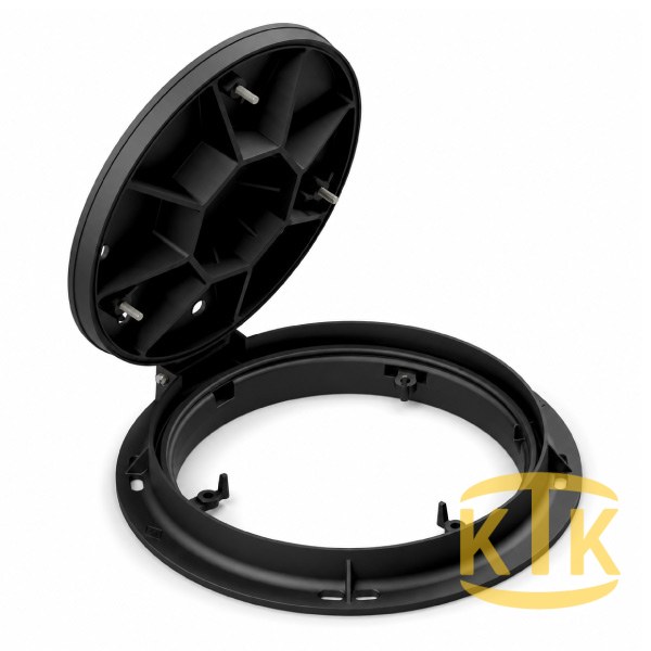 Döküm Rögar Kapağı Takımı Ø600 mm 180° Yuvarlak (DKT.600-B)