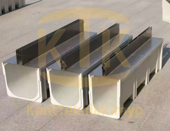 AK-FDK-2070-B125 Fuga Drenaj Kanalı 200x1000x70 (B125) - Kent Teknik Kimya