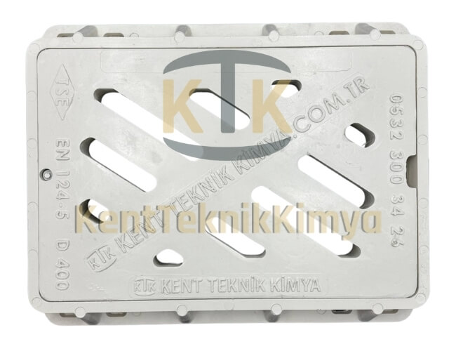 Kompozit Yağmur Suyu Izgara Takımı 450x600 mm - Kent Teknik Kimya