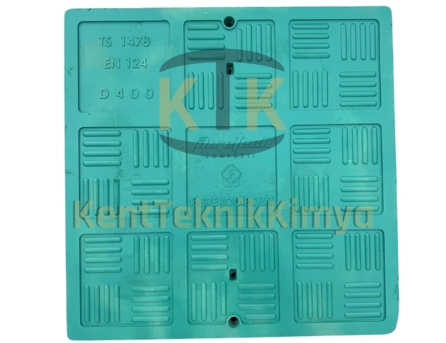 Kompozit Kare Rögar Kapağı Takımı 670x670 mm - Kent Teknik Kimya