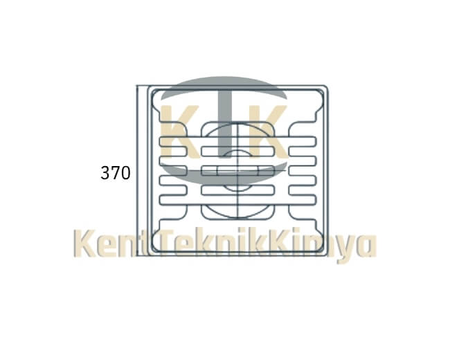 Kompozit Süzgeç 430x370x350 mm - Kent Teknik Kimya