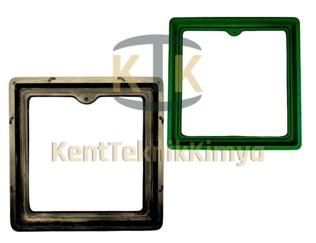 Kompozit Kare Rögar Kapağı Takımı 400x400 mm - Kent Teknik Kimya