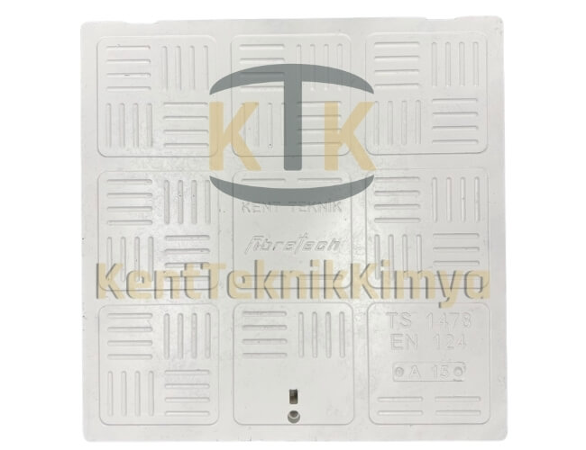 Kompozit Kare Rögar Kapağı Takımı 560x560 mm - Kent Teknik Kimya