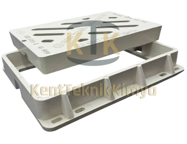 Kompozit Yağmur Suyu Izgara Takımı 400x600 mm - Kent Teknik Kimya
