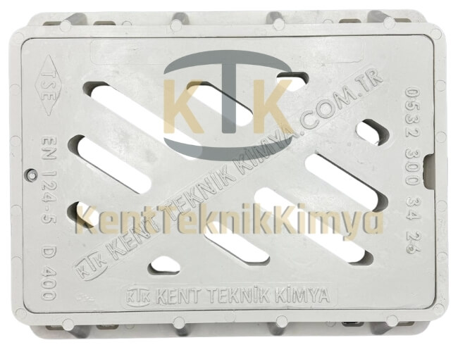 Kompozit Yağmur Suyu Izgara Takımı 400x600 mm - Kent Teknik Kimya