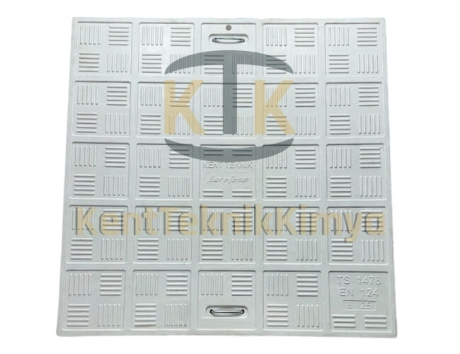 Kompozit Kare Rögar Kapağı Takımı 1000x1000 mm - Kent Teknik Kimya