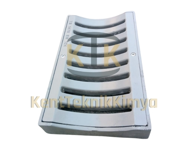 Kompozit Yağmur Suyu Izgarası Contalı | KIT-3050-D-O-D400 - Kent Kompozit Kompozit Yağmur Suyu Izgarası
